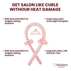 Satin Heatless Hair Curler