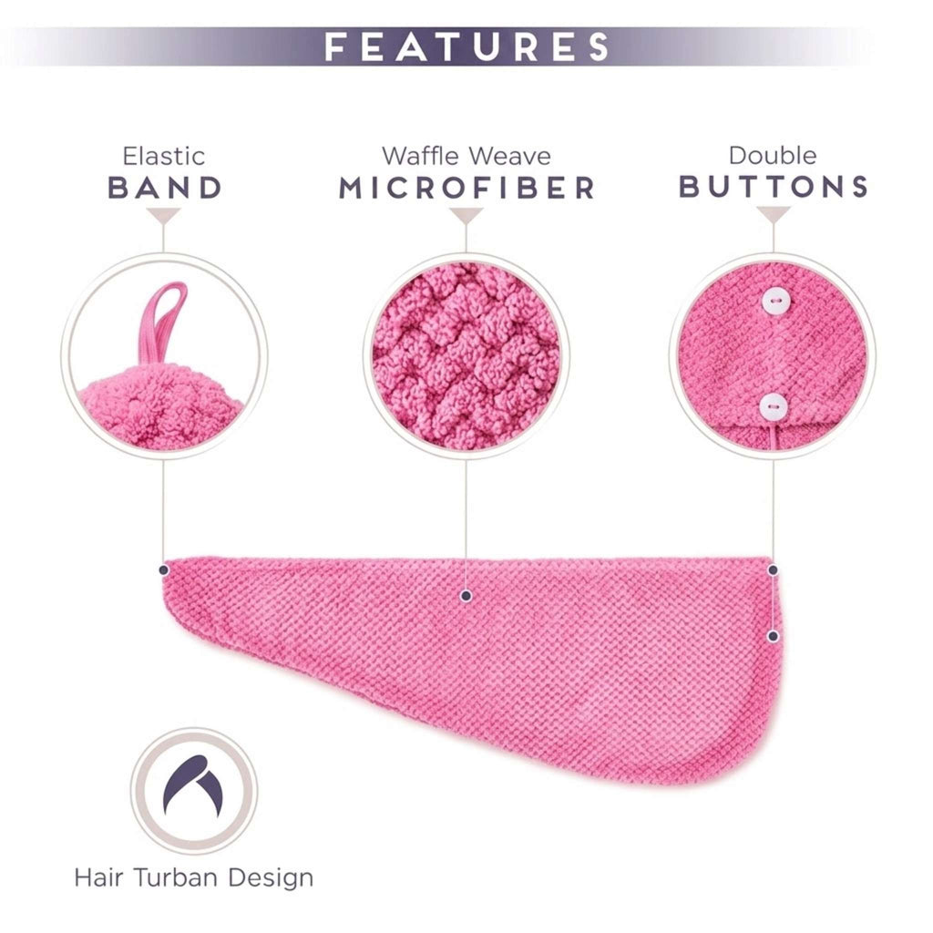 Microfiber Hair Drying Towel